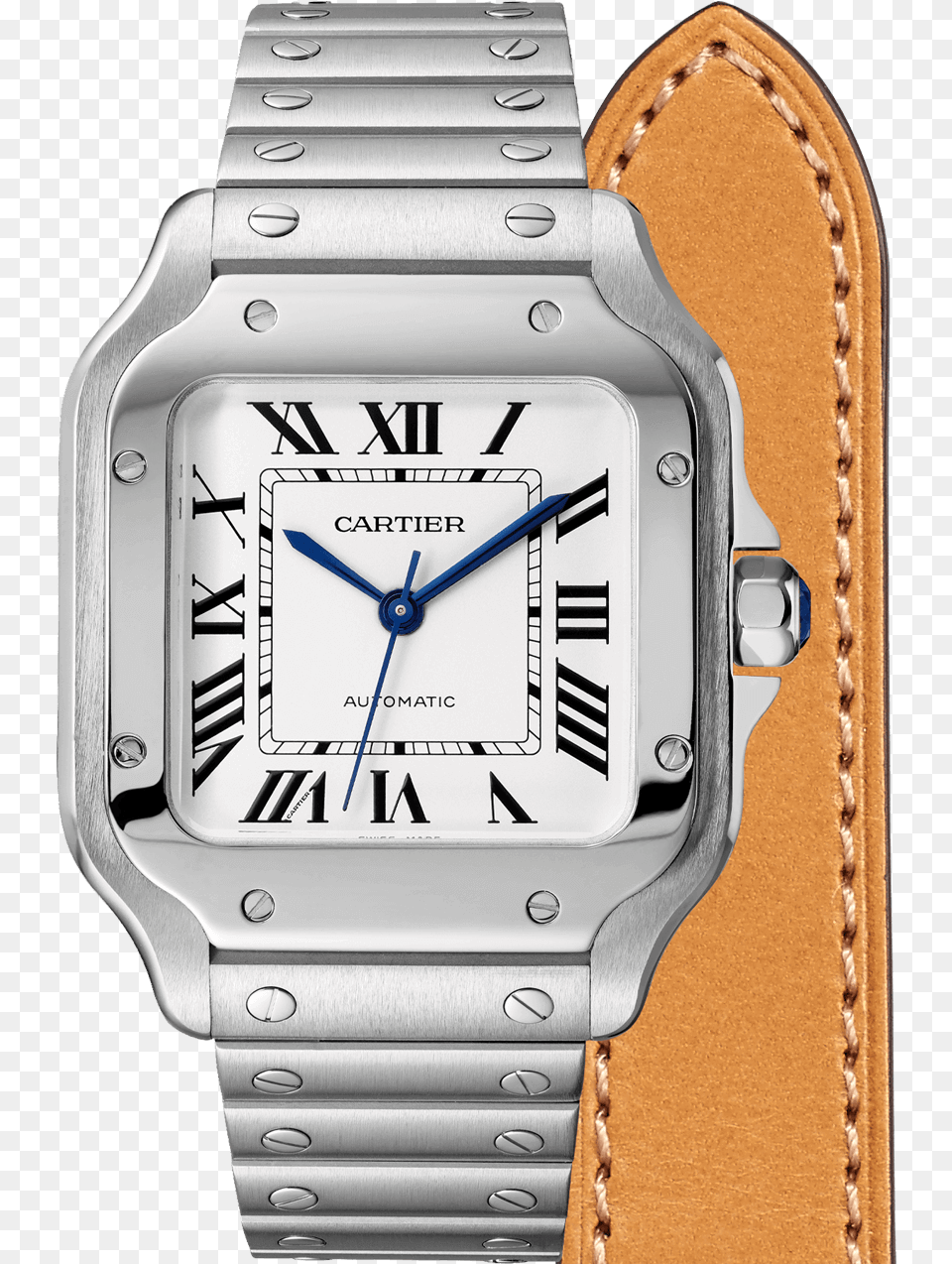 Rolex Crown Santos Cartier, Arm, Body Part, Person, Wristwatch Free Transparent Png
