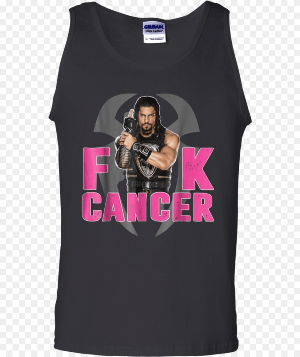 Transparent Roman Reigns Active Tank, Clothing, T-shirt, Adult, Male Free Png Download