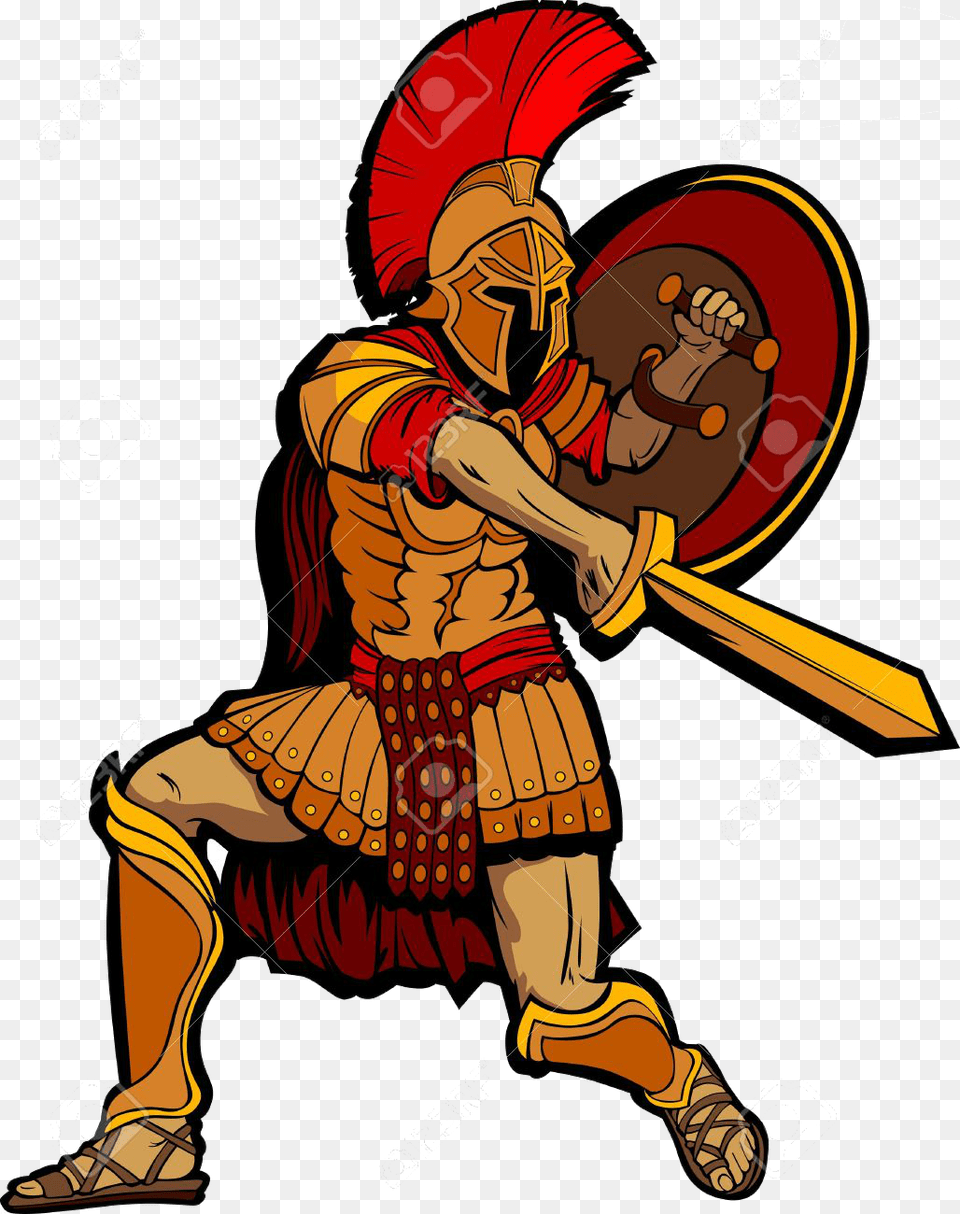 Roman Soldier Warrior Clipart, People, Person, Adult, Female Free Transparent Png