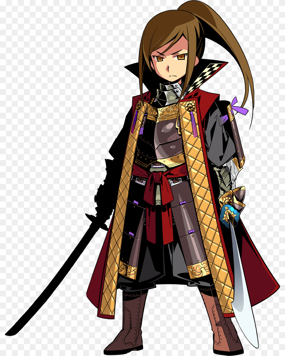 Ronin Etrian Odyssey Male Shogun, Book, Comics, Publication, Adult Free Transparent Png