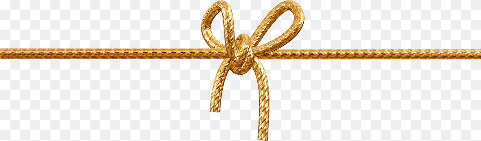 Rope Vector Background Gold Rope, Knot Free Transparent Png