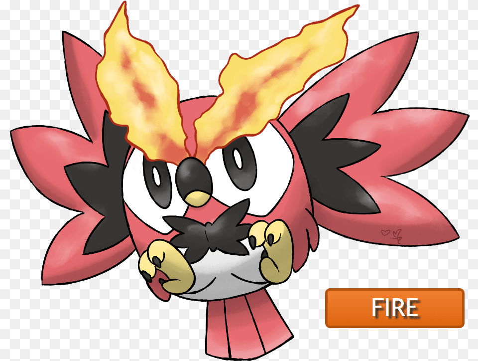 Transparent Rowlet Fire Type Rowlet, Book, Comics, Publication, Animal Png