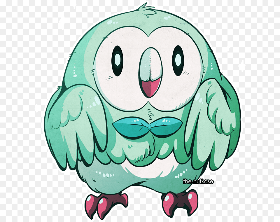 Transparent Rowlet Pokemon Shiny Rowlet Fanart, Plush, Toy, Art, Animal Free Png