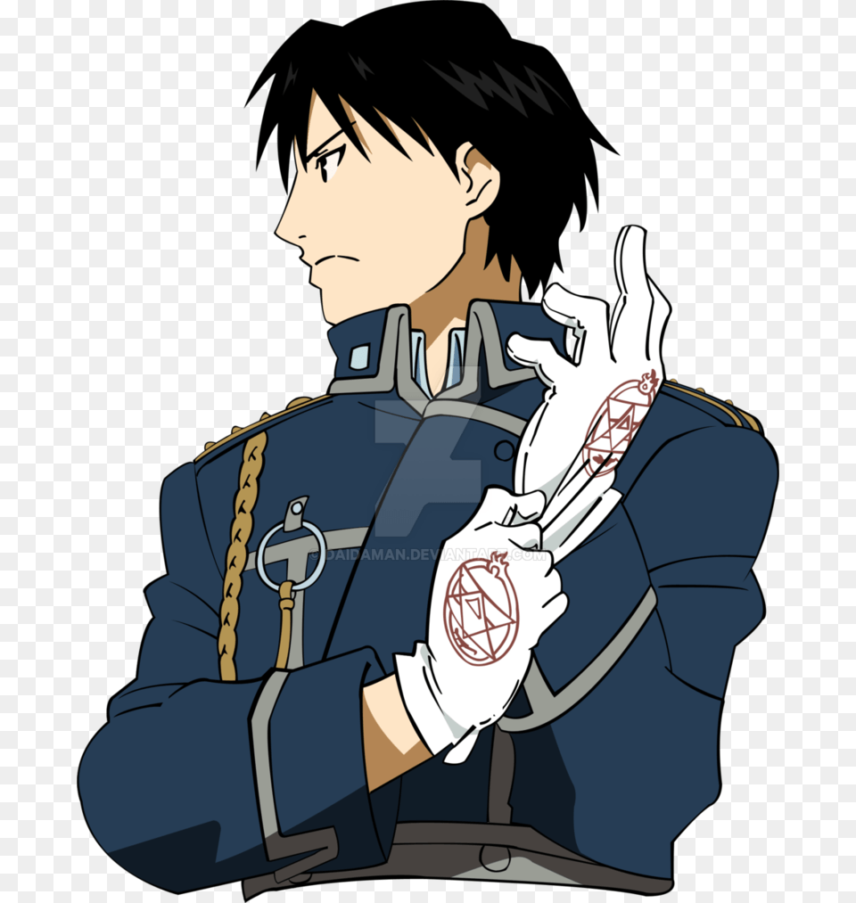 Roy Mustang Full Metal Alchemist Brotherhood, Publication, Book, Comics, Person Free Transparent Png