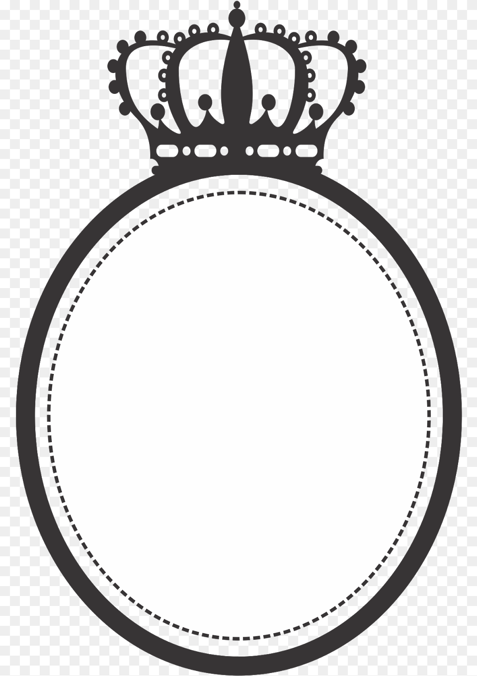 Transparent Royal Frame, Accessories, Jewelry, Oval Png
