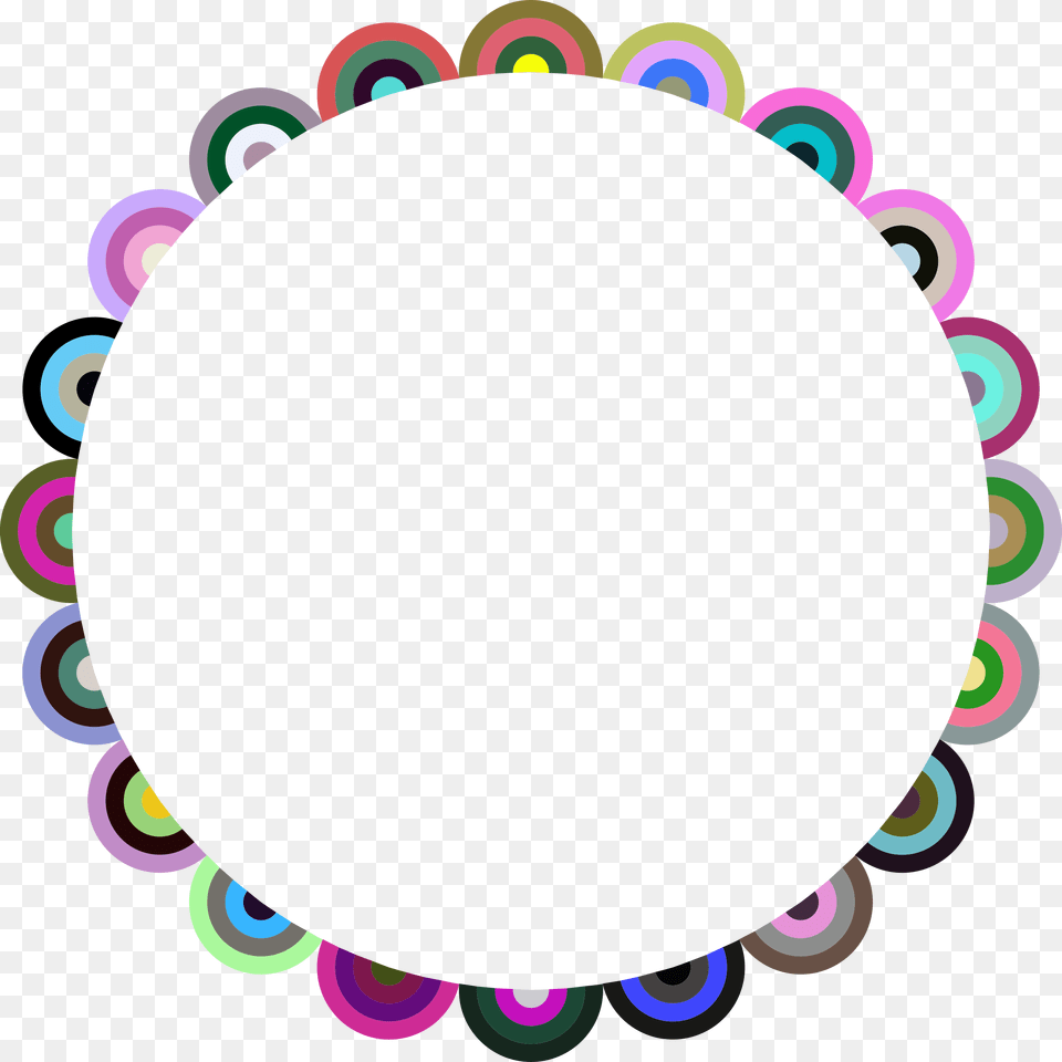 Transparent Rubber Band Clipart Circle Frame Color, Oval Png Image