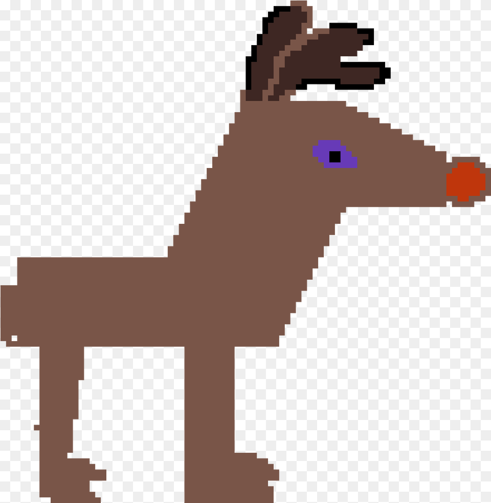 Transparent Rudolph The Red Nosed Reindeer Clipart, Animal, Wildlife, Mammal, Gecko Png