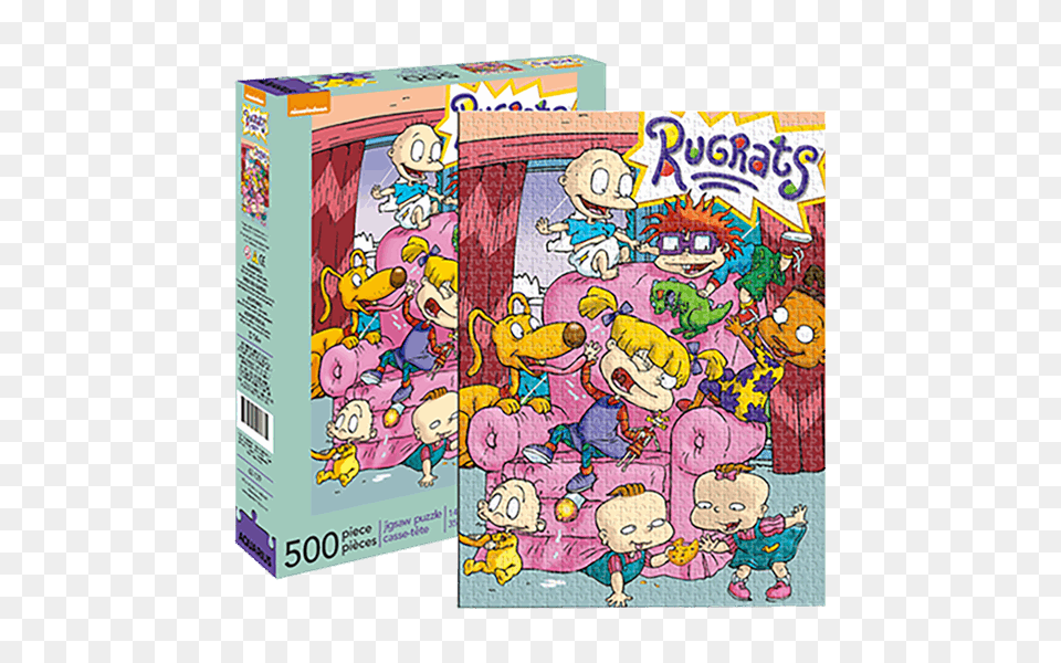 Transparent Rugrats Logo Rugrats Nickelodeon 90s Cartoons, Baby, Person, Face, Head Png Image