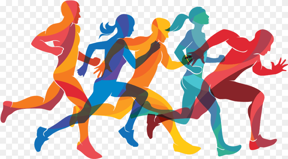 Transparent Runner Vector People Running, Dancing, Leisure Activities, Person, Adult Free Png Download