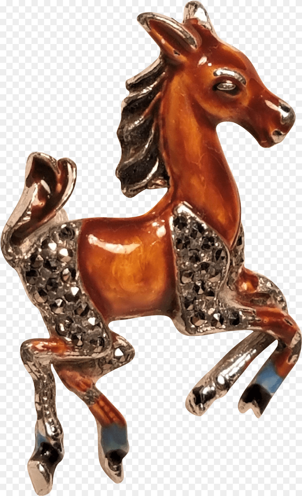 Transparent Running Horse Figurine, Accessories, Jewelry Free Png Download