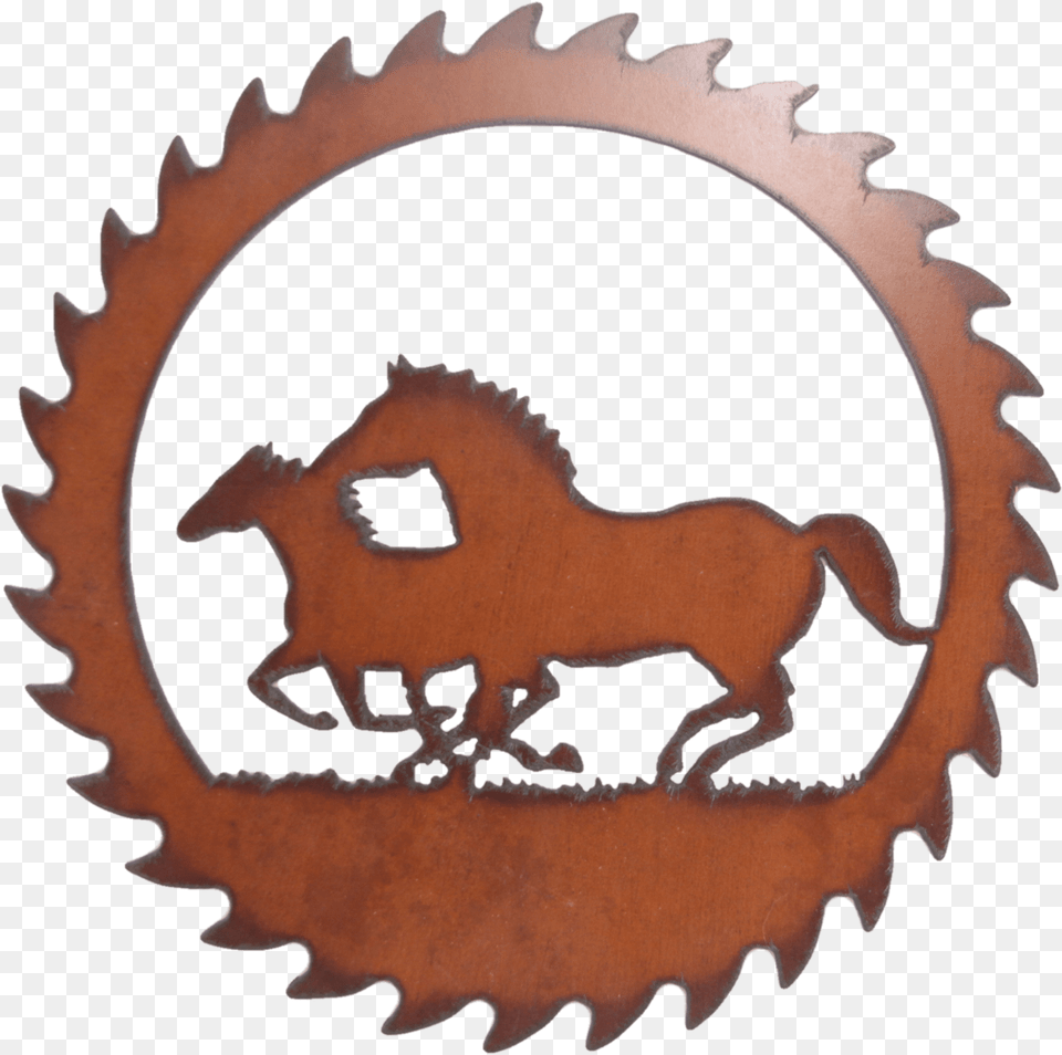 Running Horse Hss Slitting Saw Cutter, Bronze Free Transparent Png