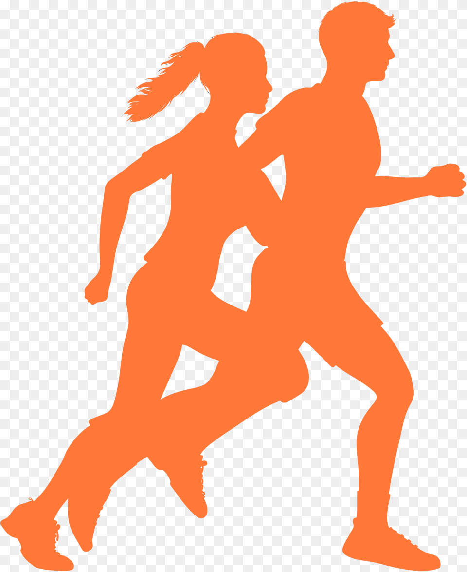 Transparent Running Silhouette Clipart, Adult, Person, Man, Male Png Image