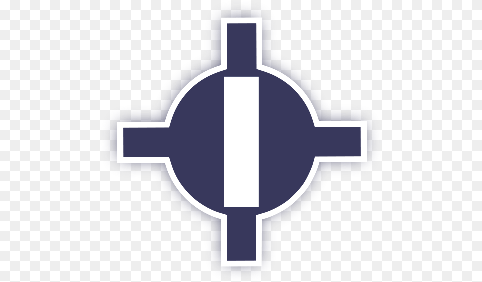 Transparent Runway Traffic Circle Clip Art, Cross, Symbol, Logo, Emblem Png Image
