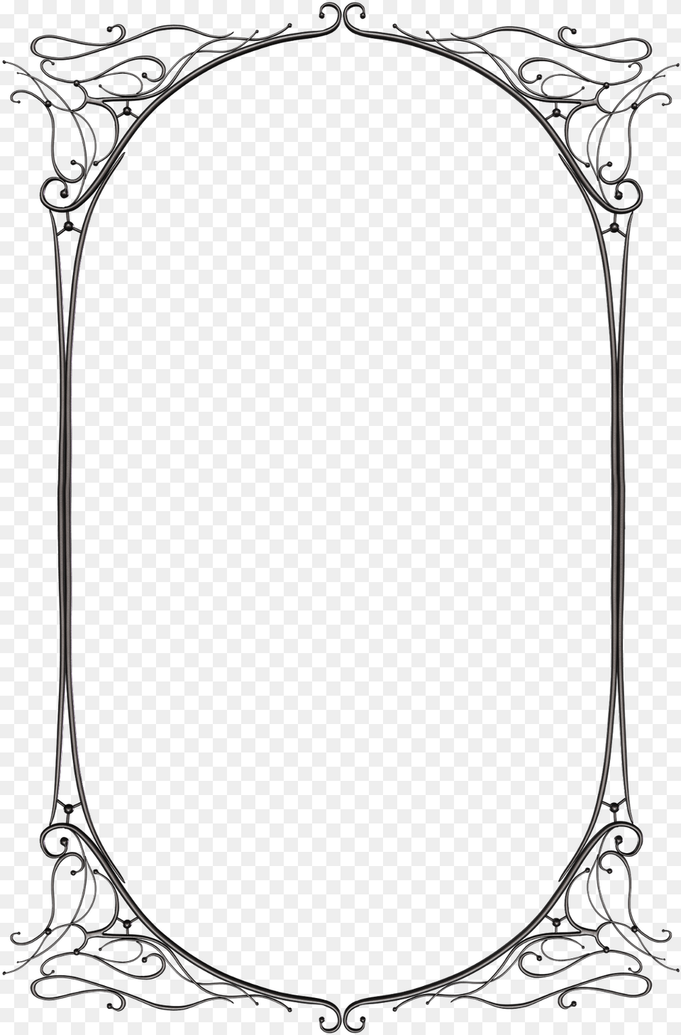 Rustic Frame Clipart Gothic Frame, Bow, Weapon, Oval Free Transparent Png