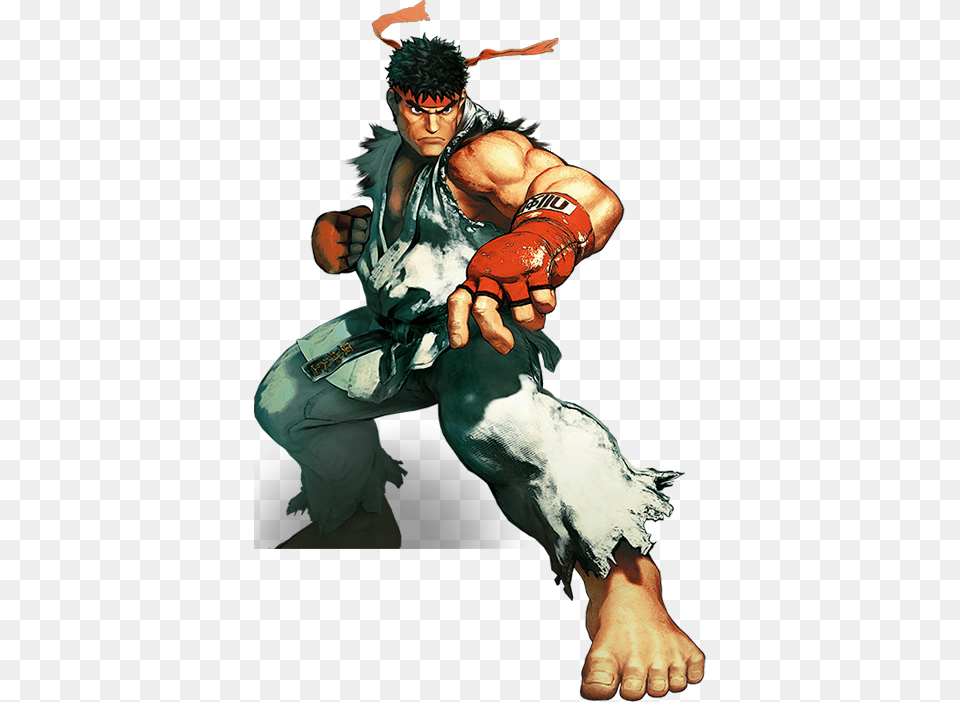 Ryu Street Fighter 5 Ryu Street Fighter, Adult, Male, Man, Person Free Transparent Png