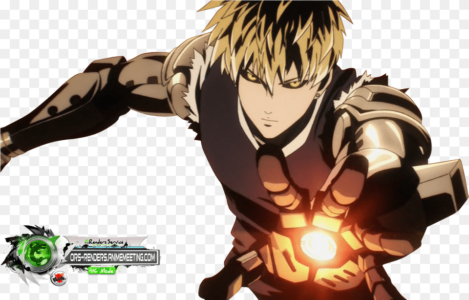 Transparent Ryuko One Punch Man Hd Gif, Publication, Book, Comics, Adult Free Png Download