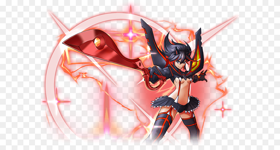 Ryuko Ryuko Matoi Grand Summoners, Art, Graphics, Book, Comics Free Transparent Png