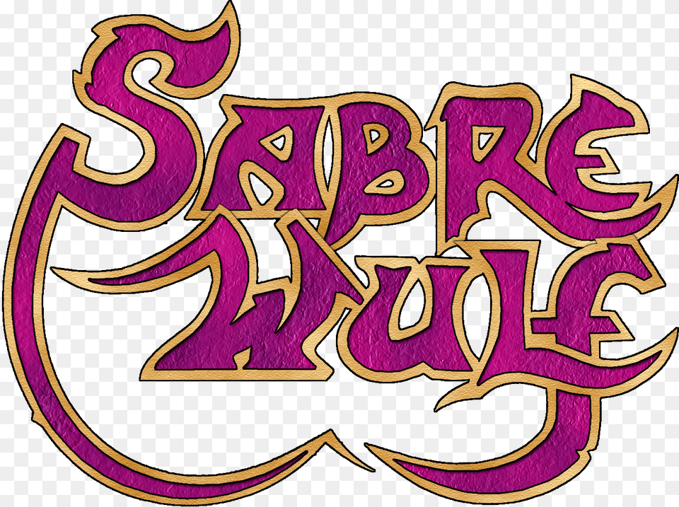 Transparent Sabre Logo Sabre Wulf Logo, Text, Symbol, Purple, Alphabet Free Png Download