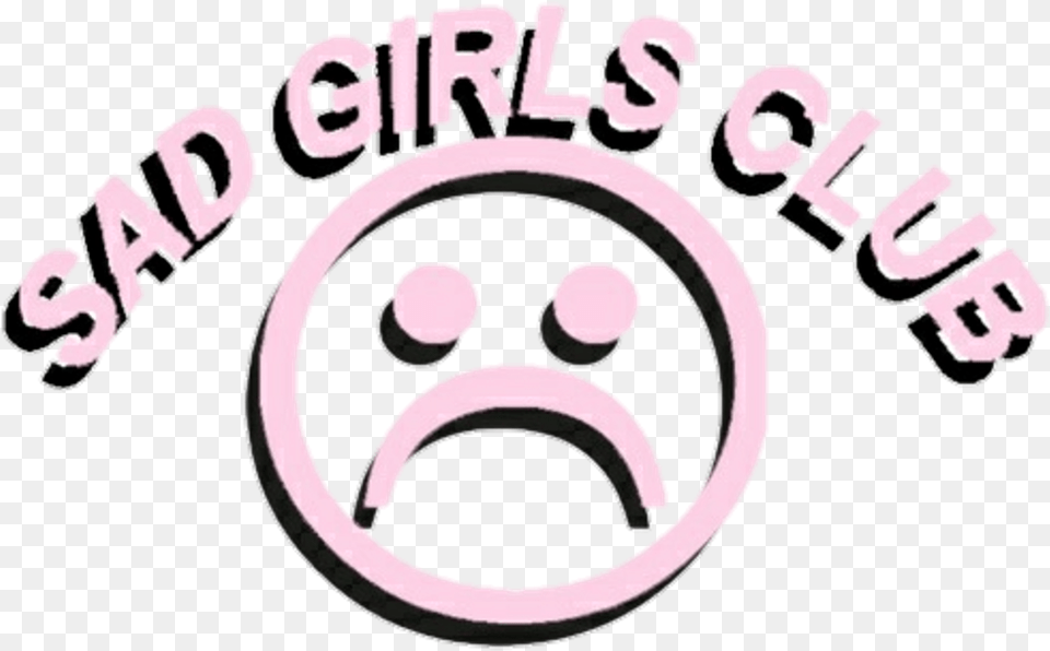 Transparent Sad Girl Logo Sad Girls Club, Face, Head, Person, Ammunition Png