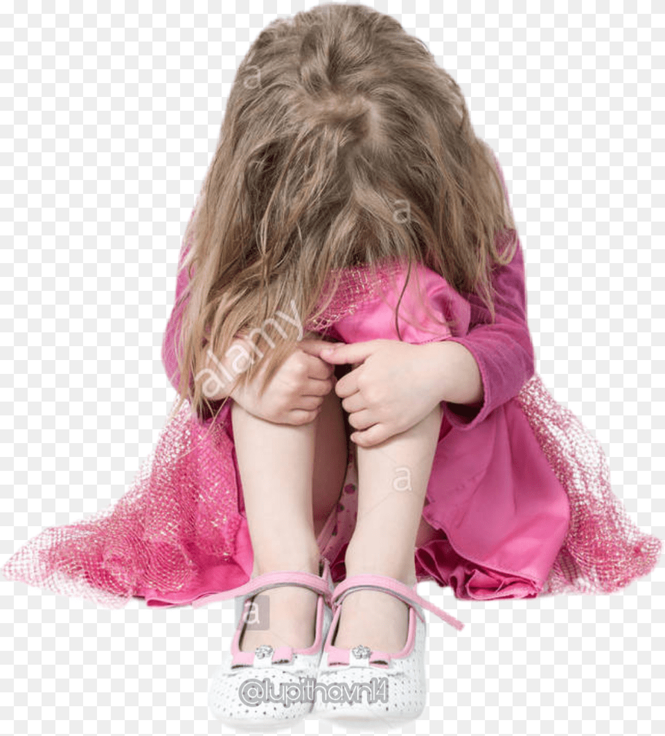 Transparent Sad People Girl Crying And Hugging Knees, Shoe, Clothing, Footwear, Person Free Png Download