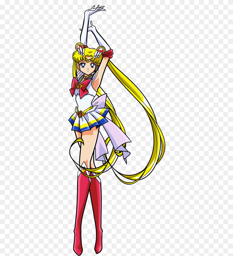 Transparent Sailor Clipart Sailor Moon Super Star Hd, Book, Comics, Publication, Adult Free Png Download