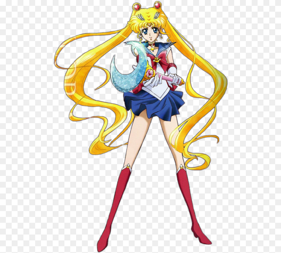 Transparent Sailor Moon, Publication, Book, Comics, Adult Free Png Download