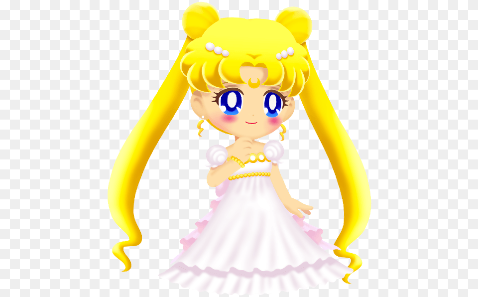 Transparent Sailor Moon And Tuxedo Mask Clipart Sailor Moon Drops Princess Serenity, Doll, Toy, Baby, Person Png