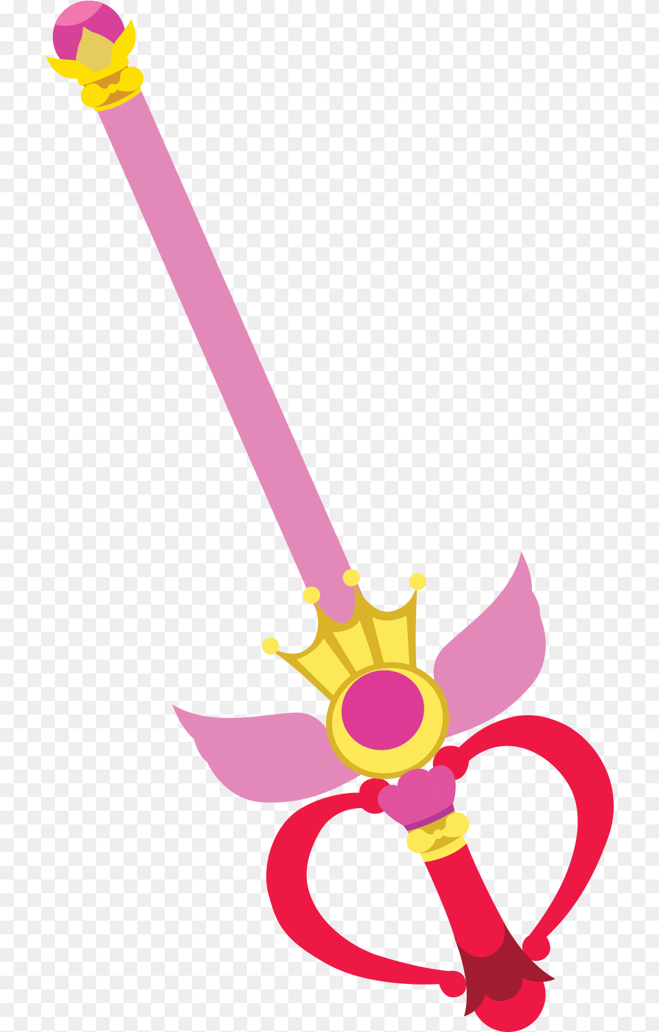 Sailor Moon Wand, Sword, Weapon Free Transparent Png