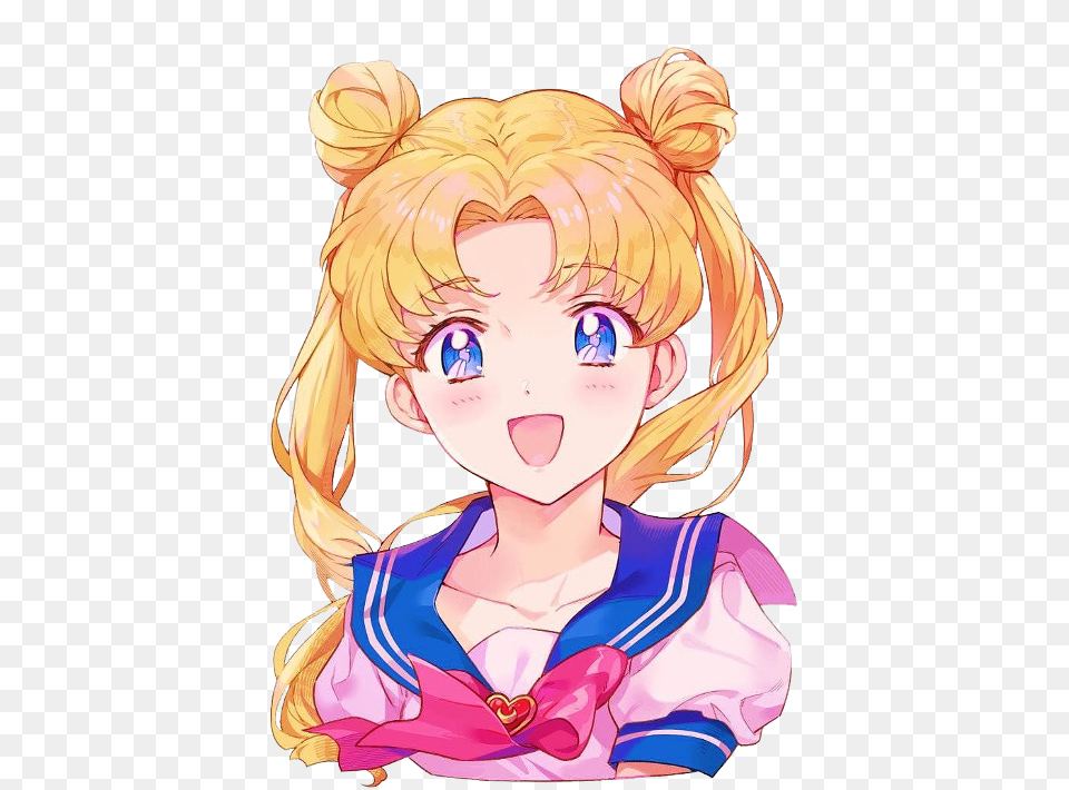 Sailor Neptune Sailor Moon Usagi Clipart, Baby, Book, Comics, Person Free Transparent Png