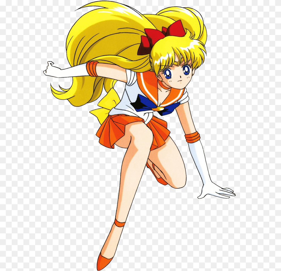 Transparent Sailor Venus Sailor Venus, Book, Comics, Publication, Adult Png