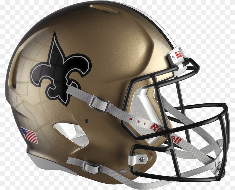 Transparent Saints Helmet Face Mask, American Football, Football, Football Helmet, Sport Png