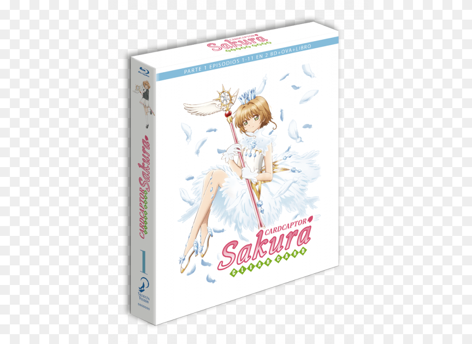 Transparent Sakura Card Captor Cardcaptor Sakura Clear Card Part 2 Blu Ray, Book, Publication, Person, Comics Free Png
