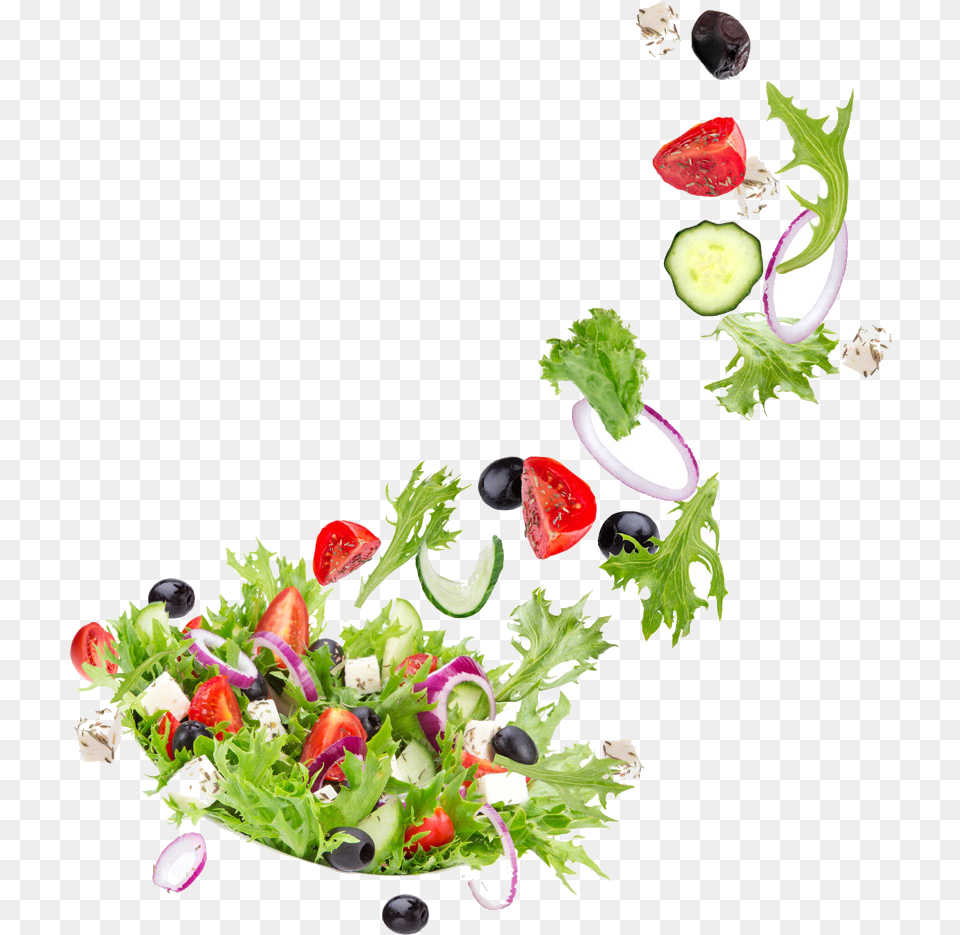 Transparent Salad Clip Art, Food, Food Presentation, Flower, Flower Arrangement Free Png Download