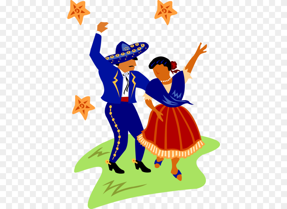 Transparent Salsa Dance Clipart Transparent Mexican Dance Clipart, Dancing, Leisure Activities, Person, Baby Png