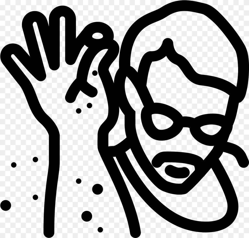 Transparent Salt Salt Bae Icon, Gray Png