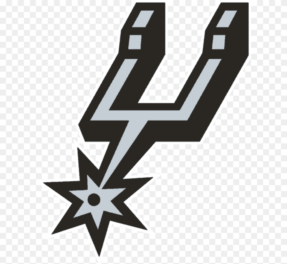 Transparent San Antonio Spurs Clipart San Antonio Spurs Logo, Symbol, Dynamite, Weapon Png Image