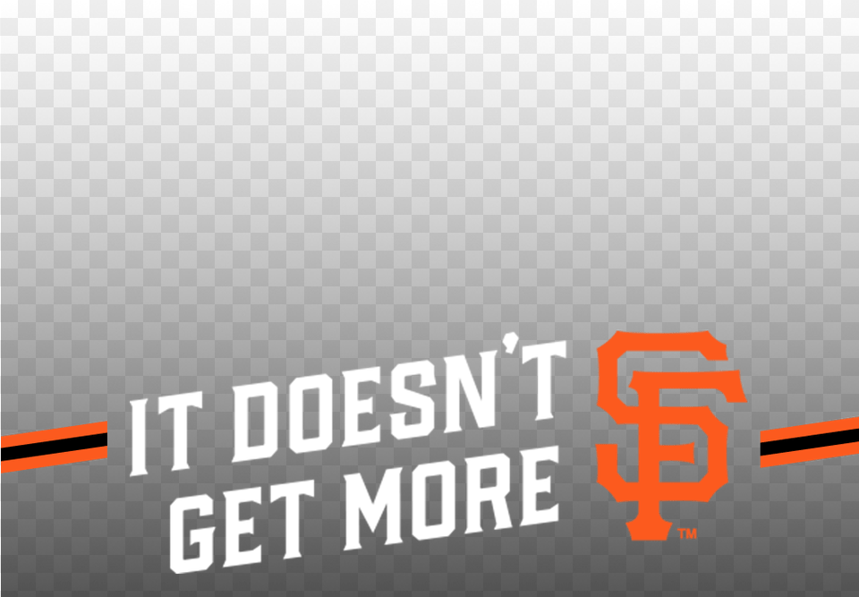 San Francisco Giants Graphic Design, Text Free Transparent Png