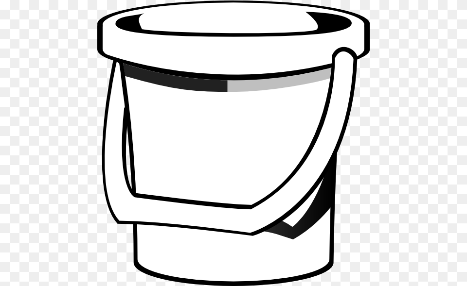 Transparent Sand Clipart Transparent Background Bucket Clipart Black And White Free Png Download