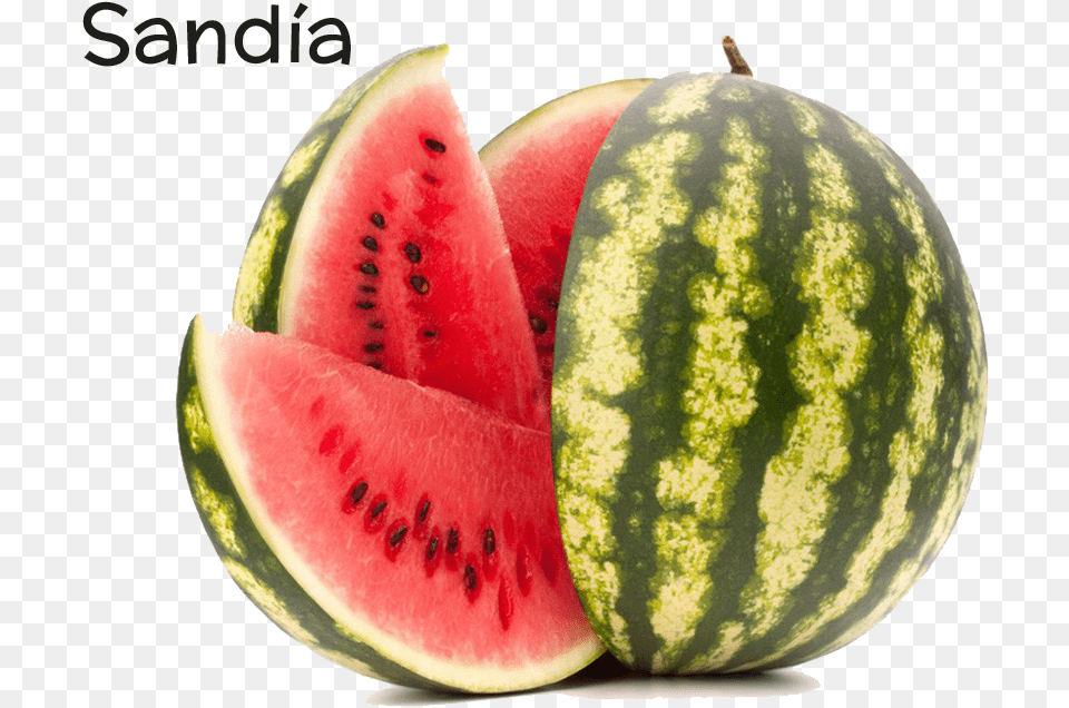 Transparent Sandia Fruit Watermelon, Food, Plant, Produce, Melon Free Png