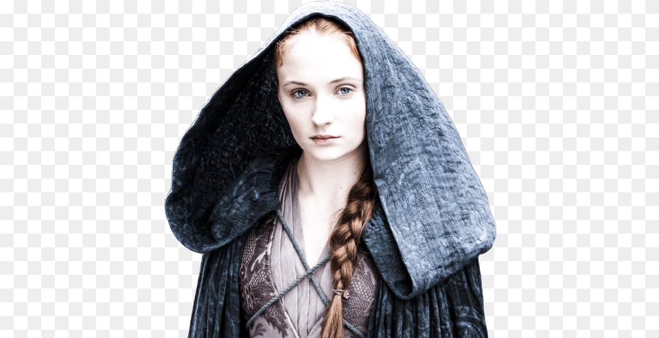 Transparent Sansa Stark Game Of Thrones Characters Real Beautiful Sansa Stark, Fashion, Clothing, Face, Head Png