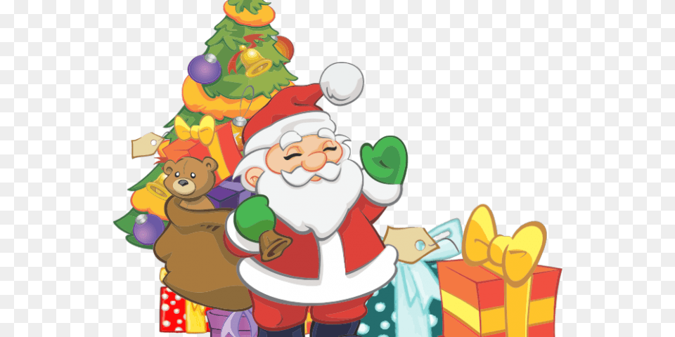 Transparent Santa Clipart Merry Christmas 2020, Animal, Bear, Mammal, Wildlife Free Png
