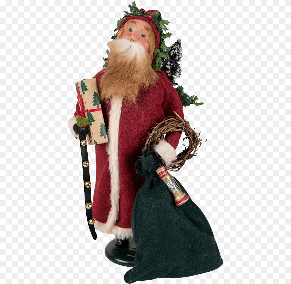 Transparent Santa Hat And Beard Santa Claus, Adult, Female, Person, Woman Free Png Download