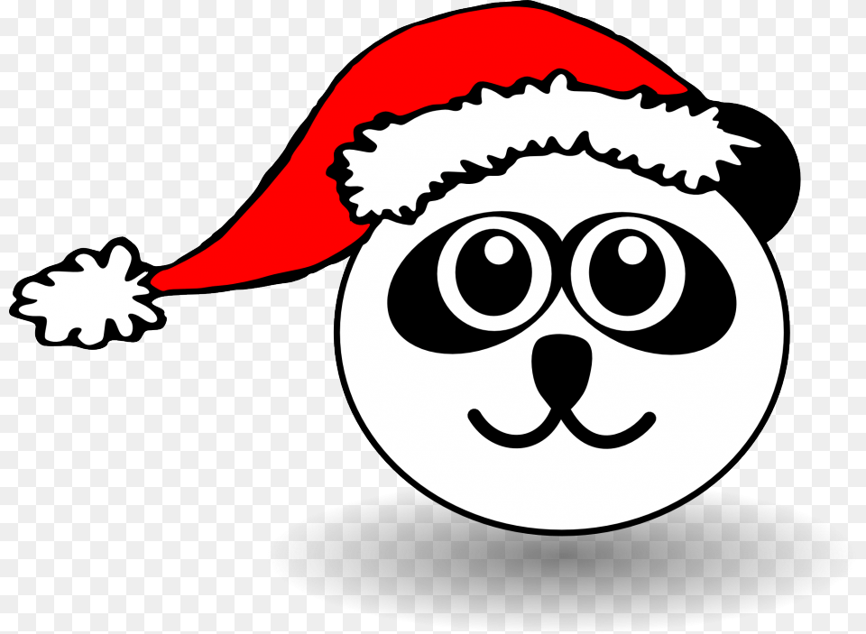 Santa Hat Clip Art Cartoon Cat With Christmas Hat, Stencil, Baby, Person Free Transparent Png