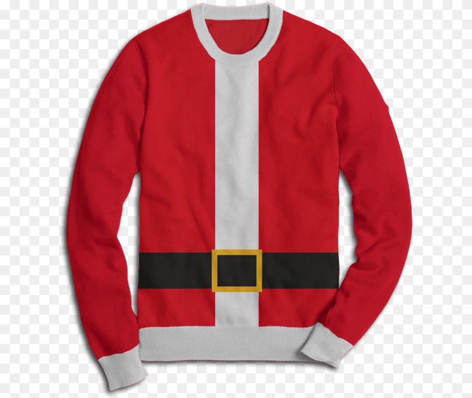 Transparent Santa Outfit Santa Outfit Transparent, Clothing, Coat, Jacket, Knitwear Free Png