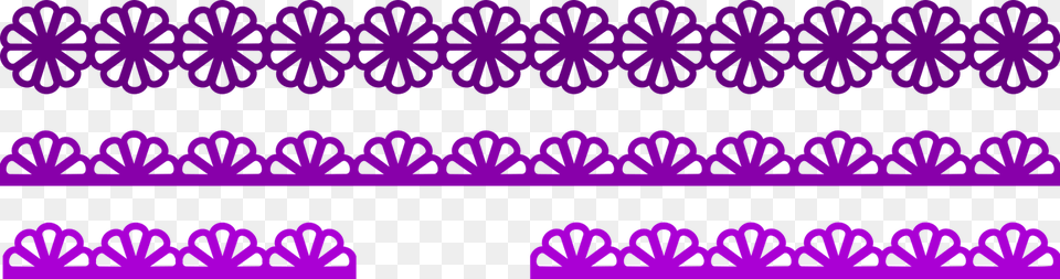 Transparent Scalloped Border Clipart Gray Scallop Border Clipart, Purple, Pattern, Lace Png