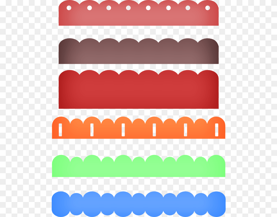 Transparent Scalloped Border Clipart Scalloped Borders, Food, Sweets Png Image