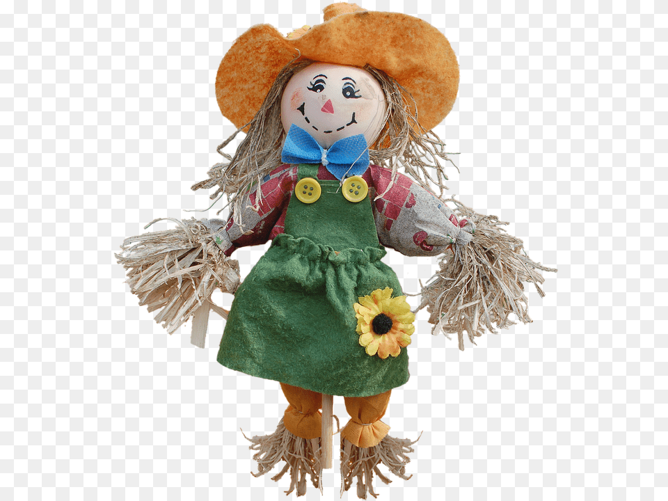 Transparent Scarecrow Clipart Diy Scarecrow, Doll, Toy, Face, Head Png