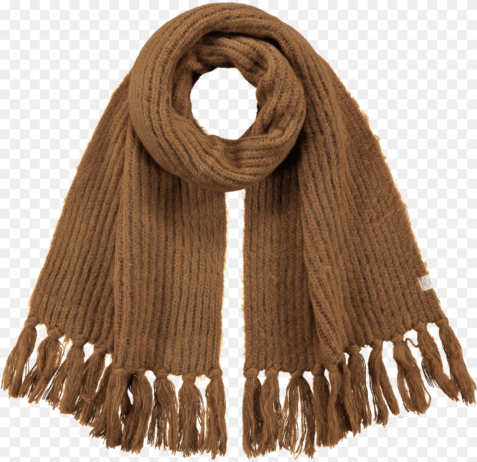 Transparent Scarf Brown Scarf, Clothing, Stole Free Png Download
