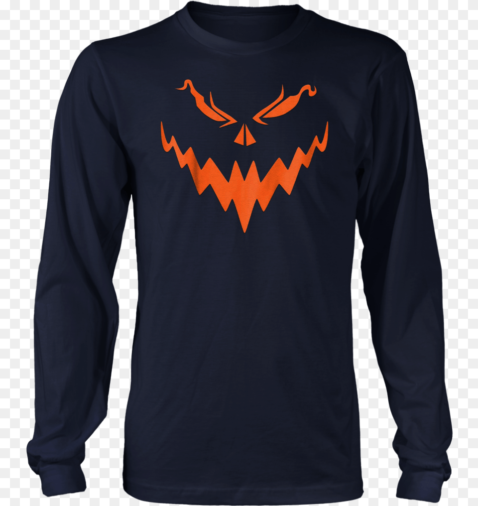 Scary Face Shirt, Clothing, Sleeve, Long Sleeve, Adult Free Transparent Png