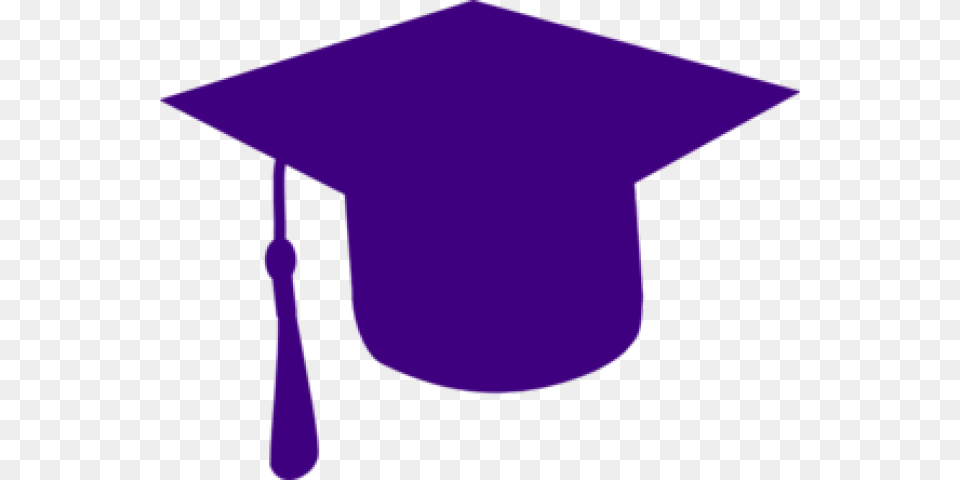 Scholar Purple Graduation Cap Clipart, People, Person Free Transparent Png